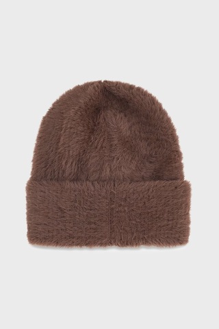 Guess Knitted Logolu Örme Bere Aw5633pol01 Kadın Bere Aw5633 Pol01 Btc Koyu Kahve