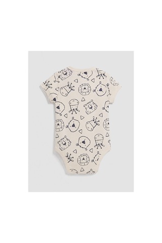 Lc Waikiki Alıta Cıty Farkıyla Lcw Baby Ekru Oval Yaka Erkek Bebek Çıtçıtlı Body Ekru - 929719824 Ekru