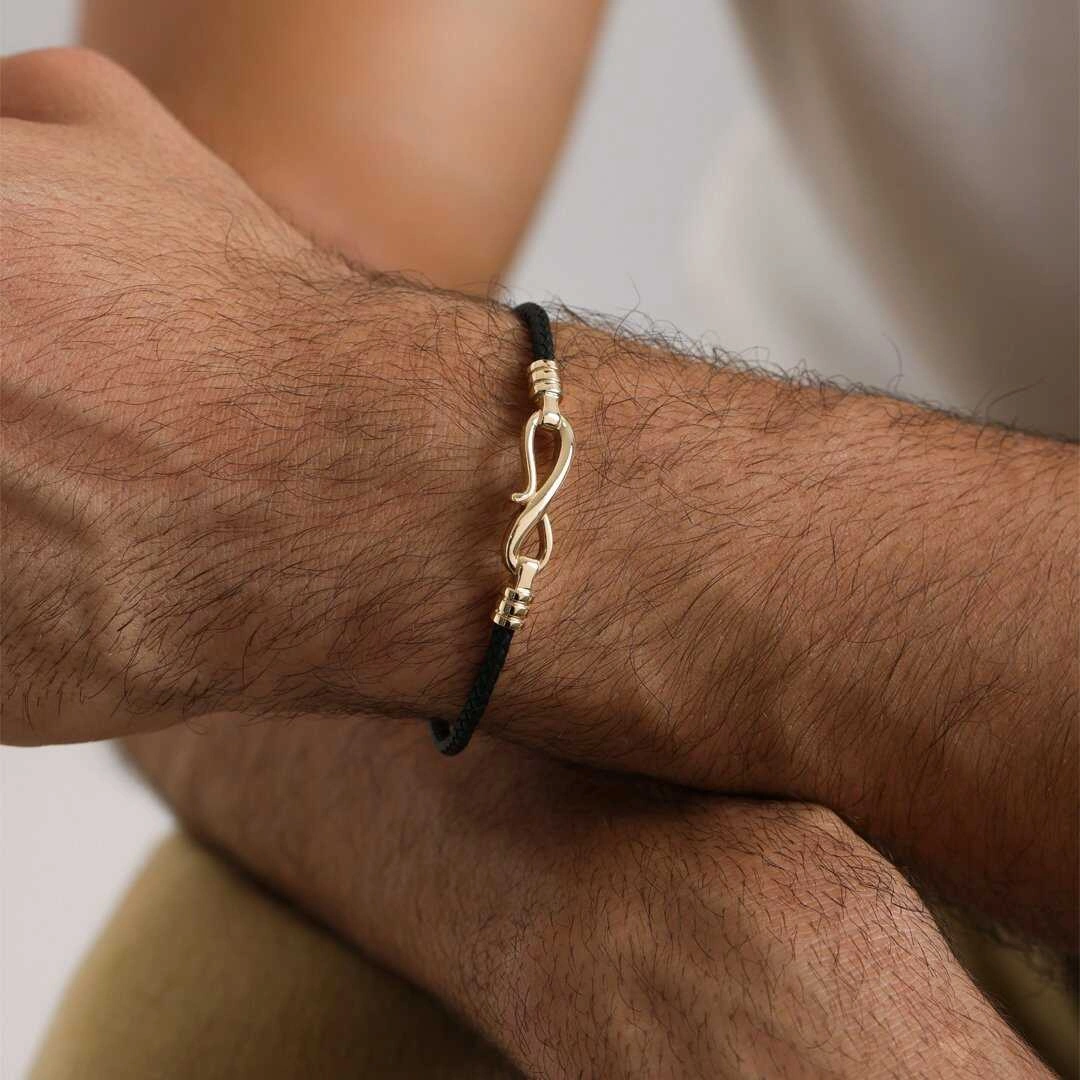 Kanca İpli Erkek Bileklik 12926580