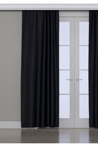 Gauze Fabric Design Blackout Karartma Özellikli Yüksek Kaliteli Siyah