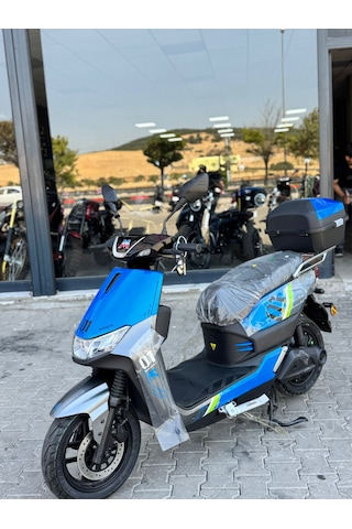 Mobilette Tiger 12000 2024 Elektirikli Motosiklet Mavi