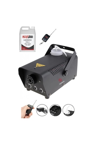 Quenlite QL-700RGB-LK 700 W LED Işıklı ve Kumandalı Likitli Sis Makinesi 5 L