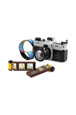 LEGO® Creator 3’ü 1 Arada Retro Fotoğraf Makinesi 31147 - 8+ Yaratıcı Oyuncak Yapım Seti (261 Parça)