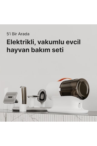 Xenon Smart 5'i 1 Arada Evcil Hayvan Tüy Bakım Seti