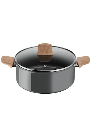Tefal Ceramic Renew Tava Tencere Ve Ice Force Bıçak Seti Siyah