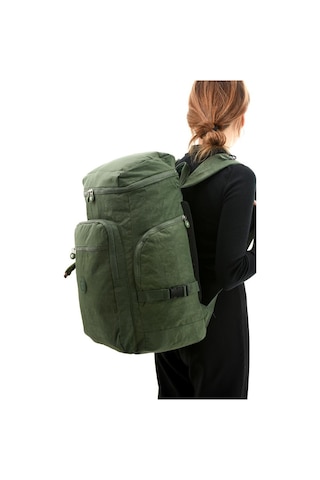 Unisex Dağcı Çantası Kamp Çantası Seyahat Çantası Hafif Klinkır Kumaş Outdoor Çanta 50 30 Cm Yeşil