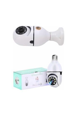 Güvenlik Kamerası Wi-fi Özellikli 360 Derece Full Hd 1080p Semeglbl - 99 Ampül Kamera
