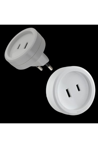 Türk Fişi - Amerikan Tip Fişe Çevirici Seyahat Adaptörü Amerika Fişi Priz Dönüştürücü Amerika Fişi Amerikan Fiş