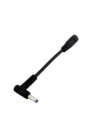 Generic 1 Adet 5.5 x 2.1MM Dişi 4.5 x 3.0MM Erkek Soket Dc Güç Adaptörü Konnektör 12CM