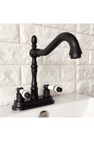 Banyo Lavabo Bataryası Ankastre Mat Siyah 22.5 CM