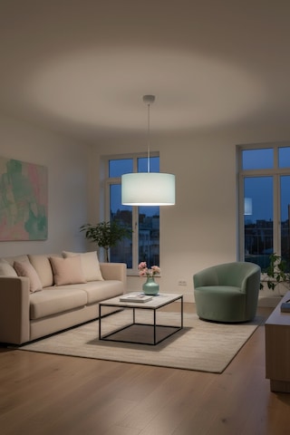 Testa Sarkıt Avize Beyaz-mavi 38x21x70