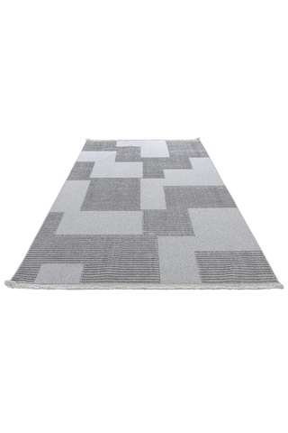 Grid Ortak Konsept Halı 160x230 Gri