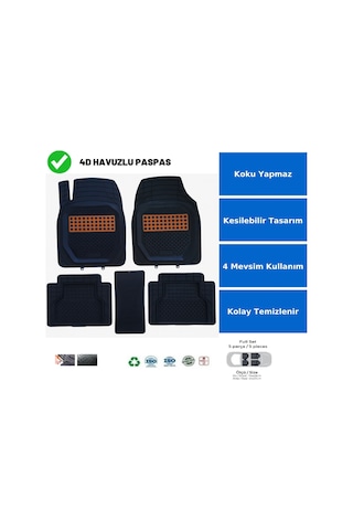 Volvo S80 2005 Havuzlu Üniversal Ahşap Rengi Engıneerıng Oto Paspas