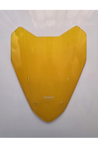 Motocam Yamaha Tricity 125 Ön Cam 2014-2026 Model 40cm Sarı Renkli 4mm Sportif