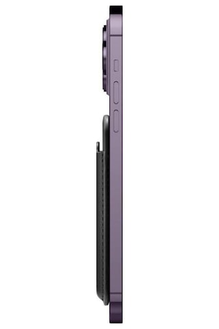Spigen Apple Magsafe Apple iPhone Uyumlu 15 / Apple iPhone Uyumlu 14 / Apple iPhone Uyumlu 13 / Apple iPhone Uyumlu 12 Serisi İçin 3 Kart Hazneli Cüzdan Valentinus Black - Teşhir