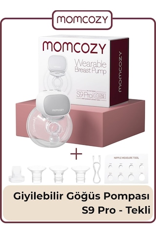 Momcozy S9 Pro Kablosuz Göğüs Pompası ( Tekli )