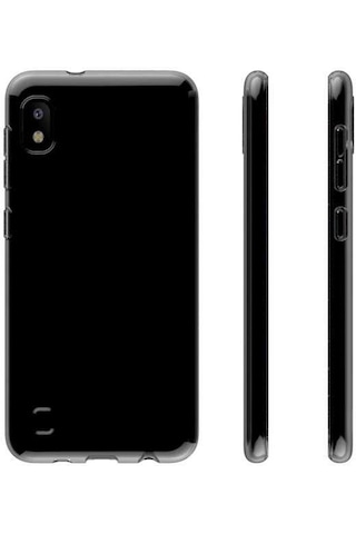 Noktaks - Samsung Galaxy A10 Uyumlu - Kılıf Şeffaf Soft Slim Fitt Süper Silikon Kapak - Şeffaf
