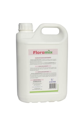 Floramix Çiçekli Bitkiler İçin Solucan Gübreli Bitki Besini - Vitamini 5 L