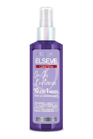 Elseve Sarı Saç Kurtarıcı Mor Sıvı Bakım Kremi (543560531)