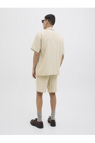Jack & Jones Erkek Rahat Kalip Jogger Şort - Jaiden - 12274758 Safari