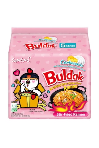 Carbonara Buldak Ramen 5'li