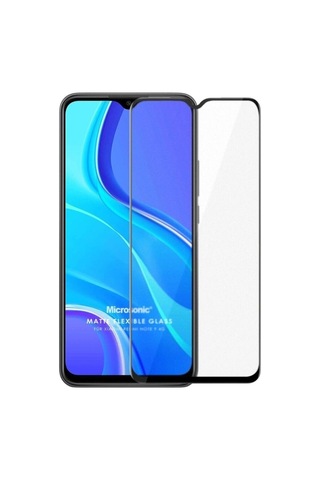 Xiaomi Redmi Note 9 4g Seramik Matte Flexible Ekran Koruyucu Siyah