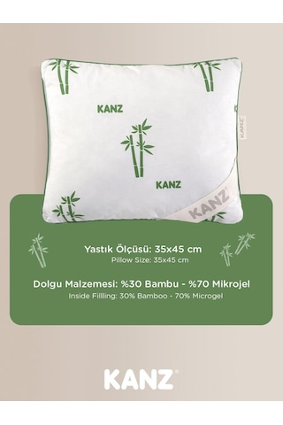 Kanz Bambu Bebek Yastığı 35x45 CM - Standart