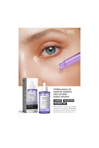 Koreaco Caffeine Ampoule Gözaltı Torba & Koyu Halka Karşıtı