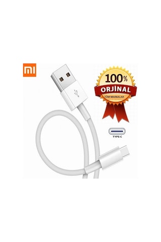 Xiaomi Mi Note 3 Type-C Hızlı Şarj Kablosu 1 Metre Uzun Type C