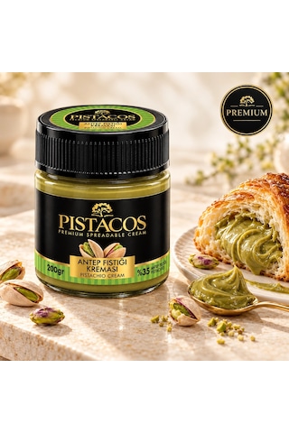 Pistacos %35 Antep Fıstığı Kreması 200gr