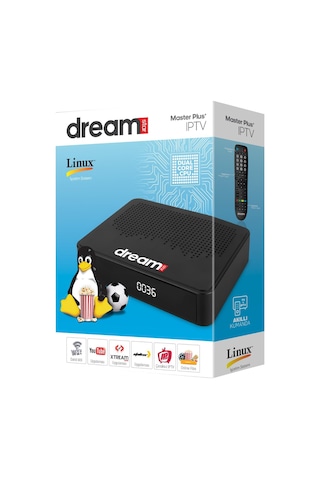 Dreamstar Master Plus Ip Hd Liunx Uydu Alıcısı Çanaksız ve Çanak Antenli
