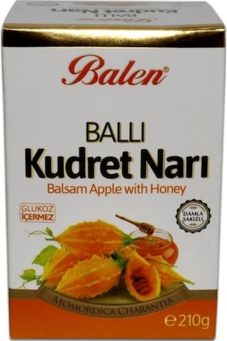 Balen Damla Sakızlı Ballı Kudret Narı Macunu 3 x 210 G