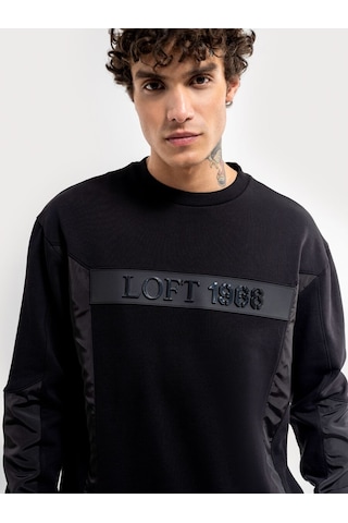LOFT Regular Fit Erkek Sweatshirt Lf2036320 Q1.v1 Siyah