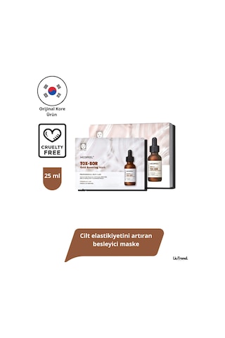 Medipeel Tox-bor Gold Boosting Mask 25 Ml 1 Adet Cilt Elastikiyetini Artıran Besleyici Maske