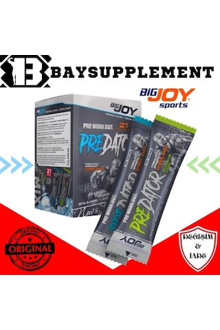 Bıg Joy Predator Go! 21 Paket - Yetkili Satıcı-Karpuz-Orman Meyvesi