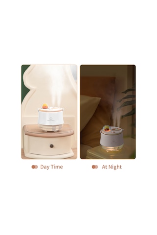 Reedark Ev Odası İçin Yeşil Çift Fönlü Nemlendirici, Taşınabilir, 3 Fön Modu, Islak Cilt Ve Ruhsat Uyku İçin Sessiz Isıtıcı