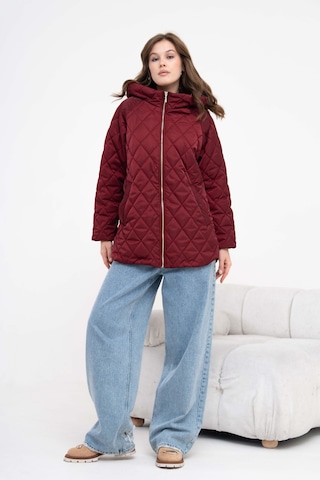 FTZ Women Ftz Kadın Kapitone Kaban Bordo 30966 Bordo