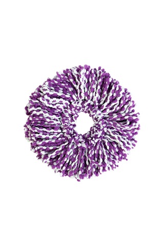 Ximistore9 360 Derece Döner Mikrofiber Mop Başkanı - Su Absorbsiyonu Yüksek, Ahşap Zeminler İçin Uygun Mor-beyaz