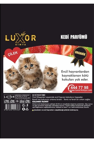 Luxor Kimya Kedi Parfümü Çilek 200 ml