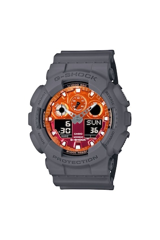 Casio G-shock Ga-100fl-8adr Erkek Kol Saati Gri
