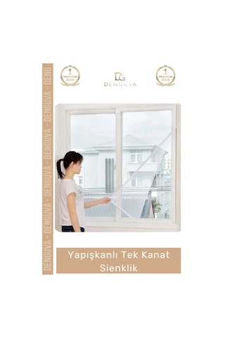 Yapışkanlısineklik Pratik Pencere Tülü Haşere Kovucu Dayanıklı İnce Gözenekli Yapışkanlı Tek Kanat