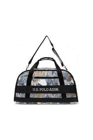 U.s. Polo Assn. Siyah-beyaz Unisex Seyahat Çantası Plduf23807 Siyah - Beyaz