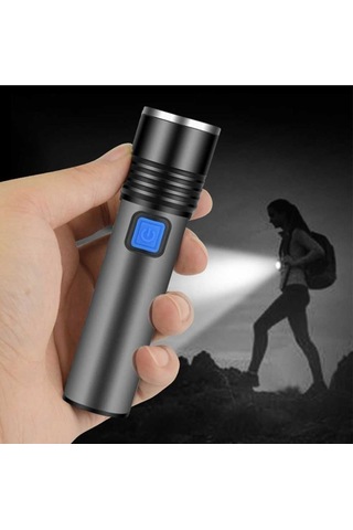 Watton Mini Profesyonel Güçlü Şarjlı El Feneri Wt-015-6574