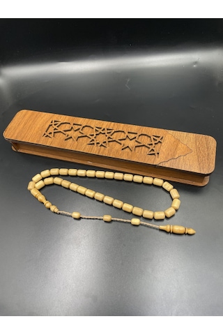 El Yapımı Dut Tespih 11x7 Mm