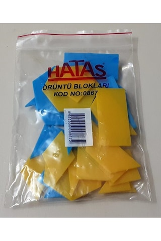 Örüntü Blokları Plastik