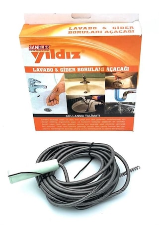 Lavabo Ve Gider Boru Açacağı 3 Metre 5639 1000'li Set