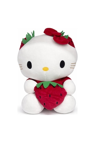 Hello Kity Peluş Oyuncak 30 Cm Kırmızı Kırmızı