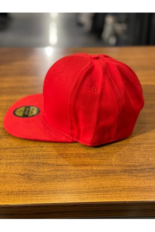Hiphop Snapback Rapper Basket Kırmızı Kanvas Cap Şapka