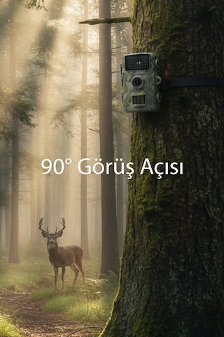Fotokapan Kamera 16mp Full Hd 1080p Gece Görüşlü 2" Lcd Ekran Su Geçirmez Diğer