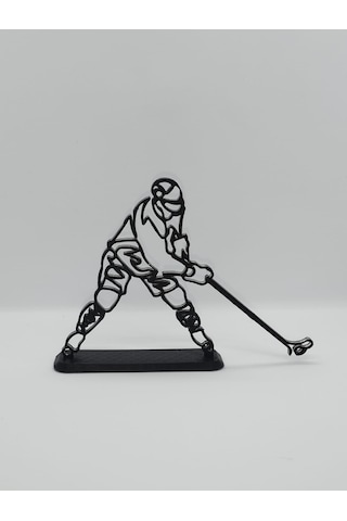 Hokey Masa Dekor Hediye Fikri Sanat Heykeli